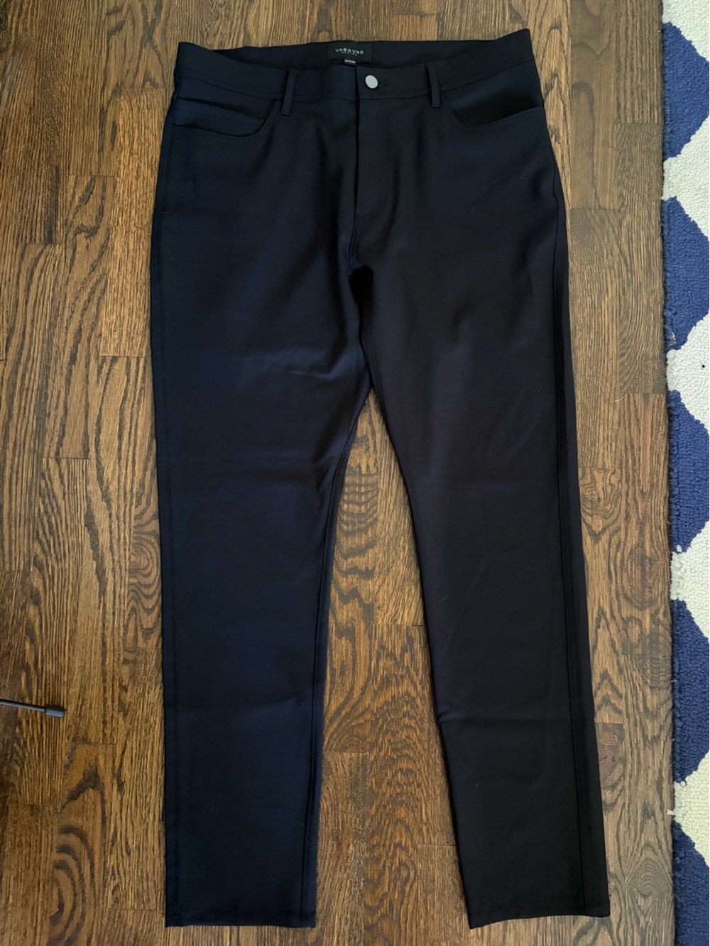 Slim Fit Black Chinos